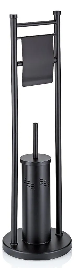 Kela Swing KL-18977 Valet de Chambre Noir Élégant de 22x77,5 cm