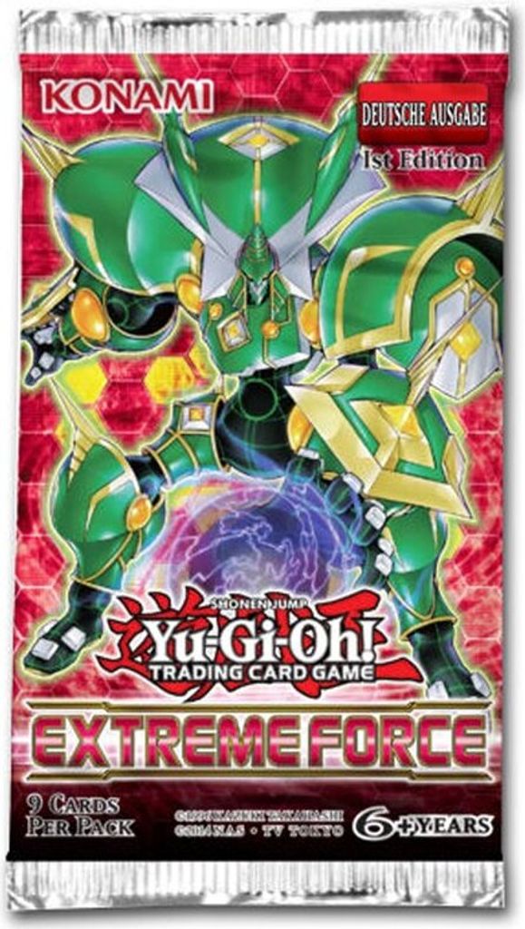 Yu-Gi-Oh! Extreme Force -  1 Booster - DE Produktbild 