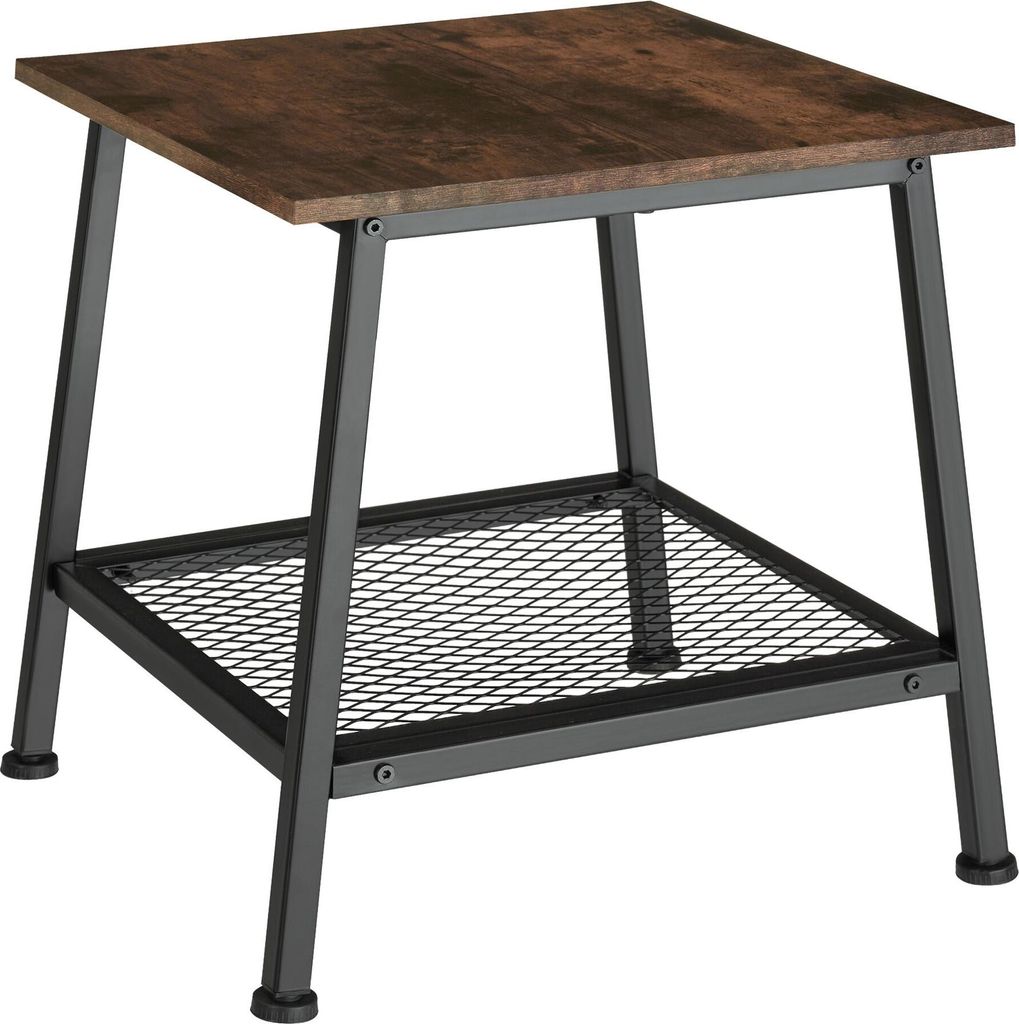 tectake Beistelltisch Bedford 45,5x45x47cm