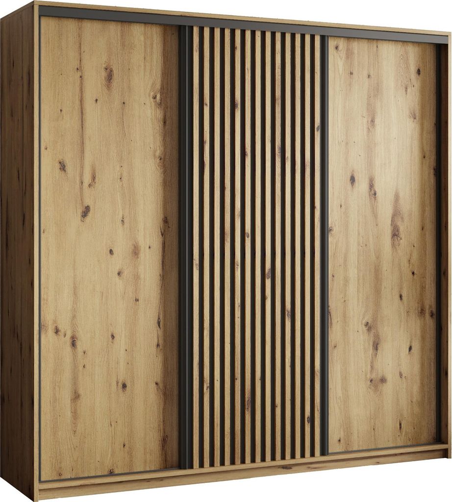 Masseno Schiebetürenschrank VONTE 200/205/60 cm Produktbild 