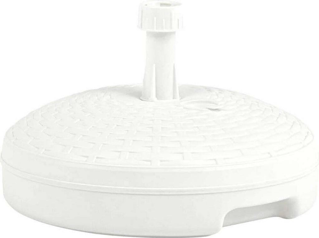 IPAE Progarden Sonnenschirm Basis 20 L Weiß Polypropylen 45 x 15 cm
