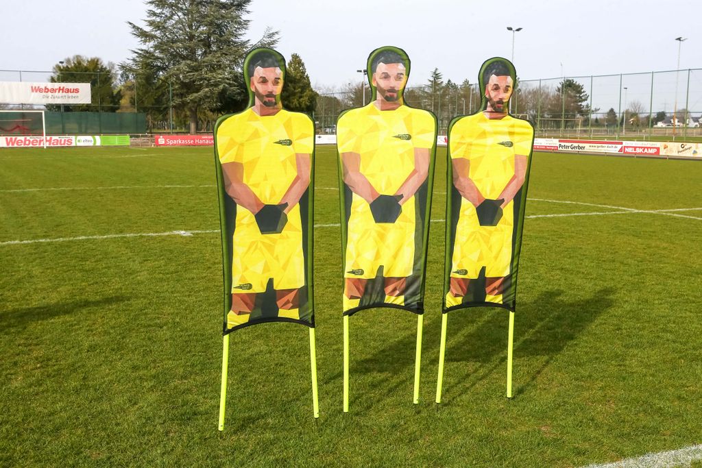 3er-Set Flexible Schaufensterfiguren aus bedrucktem Produktbild 