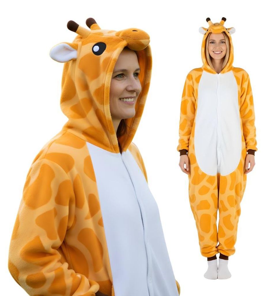 Pigiama Onesie Kigurumi Giraffa Travestimento Costume XXL: Immagine del prodotto 