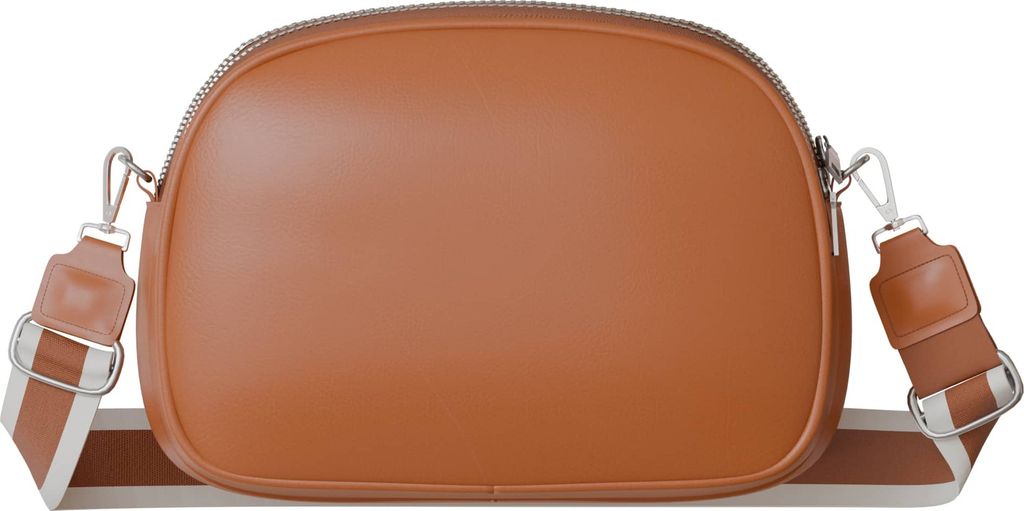 Damen Umhängetasche Vegan Kompakt Crossbody Praktisch 30626 Brown