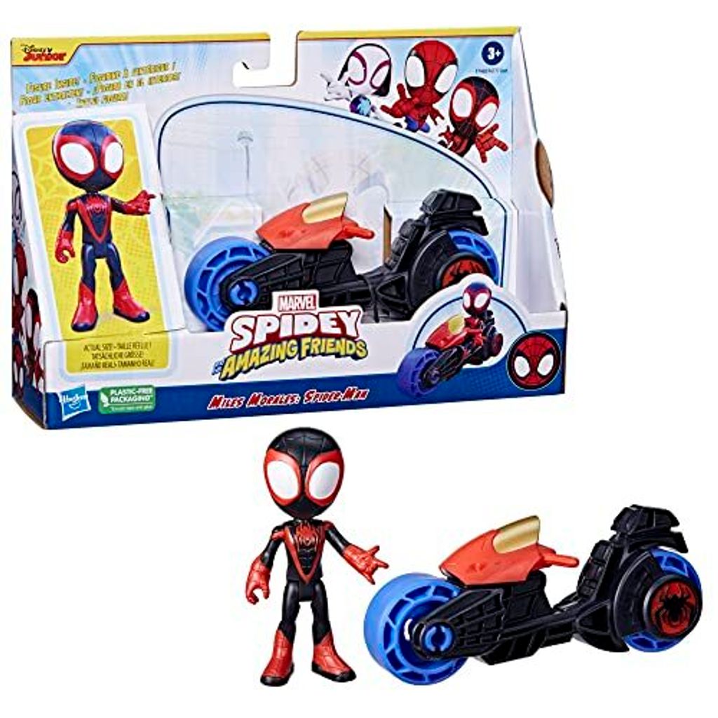 Marvel Spidey Amazing Friends Miles Morales Vehicle motorcycle