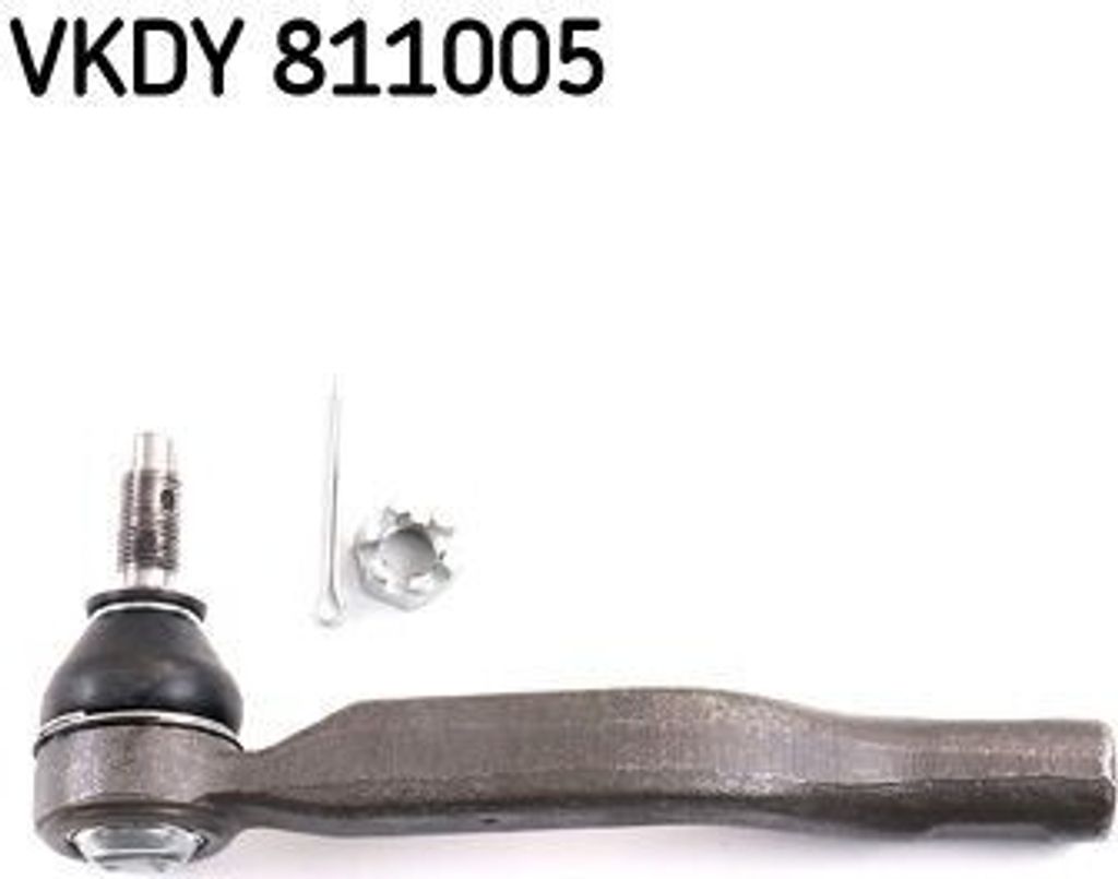 SKF VKDY 811005 Spurstangenkopf OE 4504609660 kompatibel mit Avensis, Verso