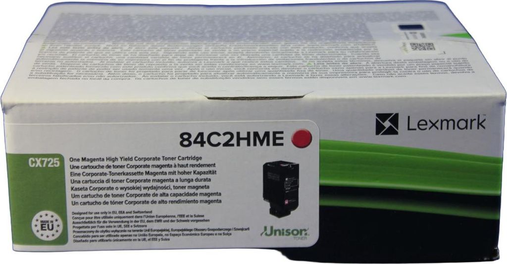 Lexmark 84C2HME Tonerkartusche Magenta 16.000 Seiten für Lexmark CX725
