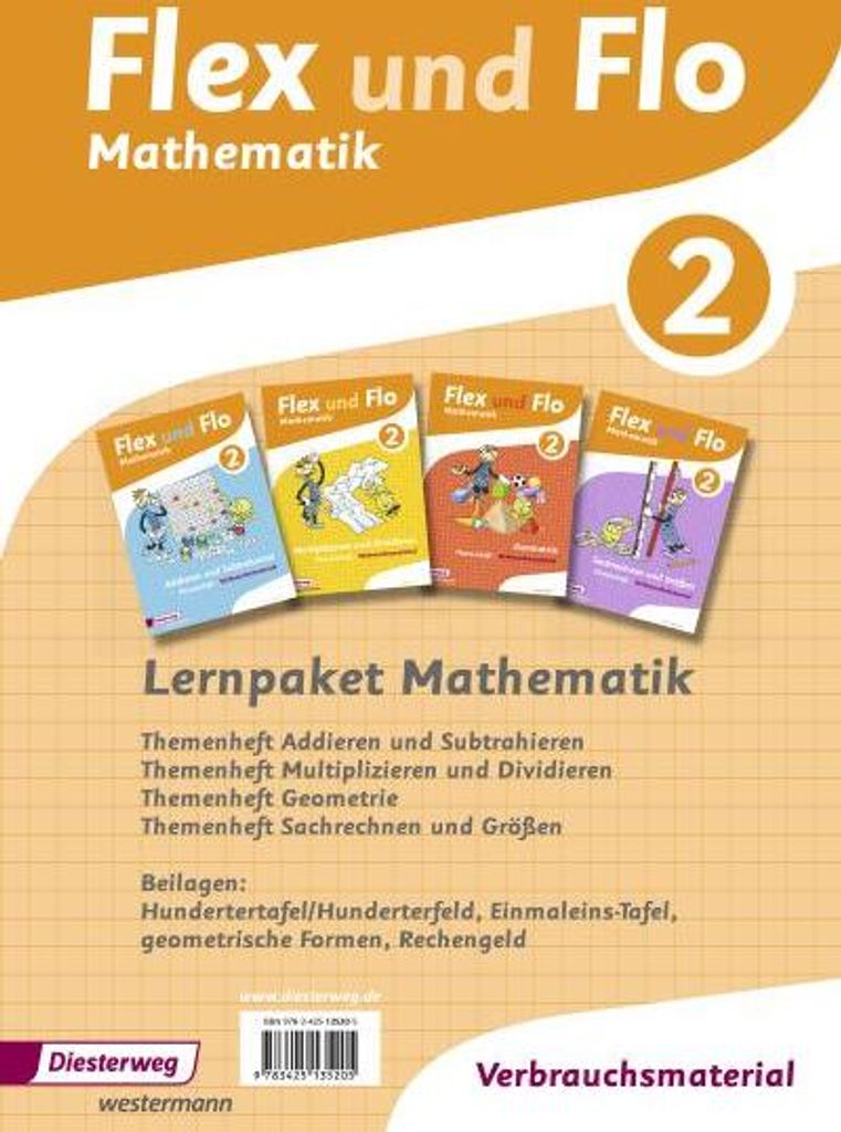 Flex und Flo. Paket 2: Themenhefte als Verbrauchsmaterial Produktbild 