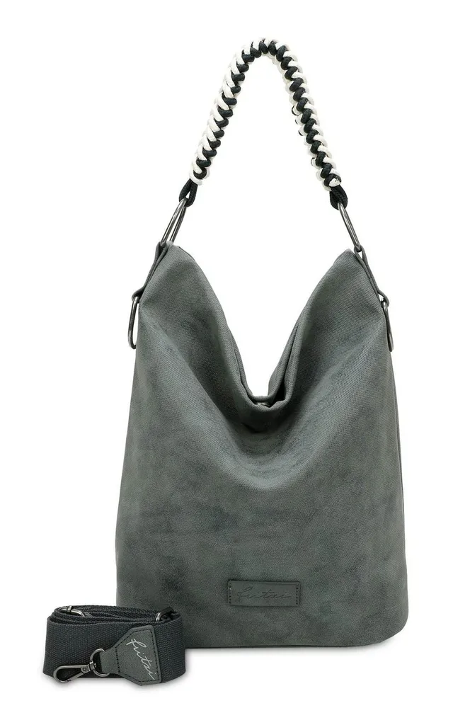 Borsa a Tracolla Olga Special Rub Fritzi aus Preußen Soda Grigio