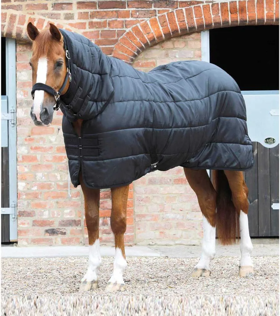 Premier Equine Combo Rug Liner 350g Tapis Stable Noir 175cm