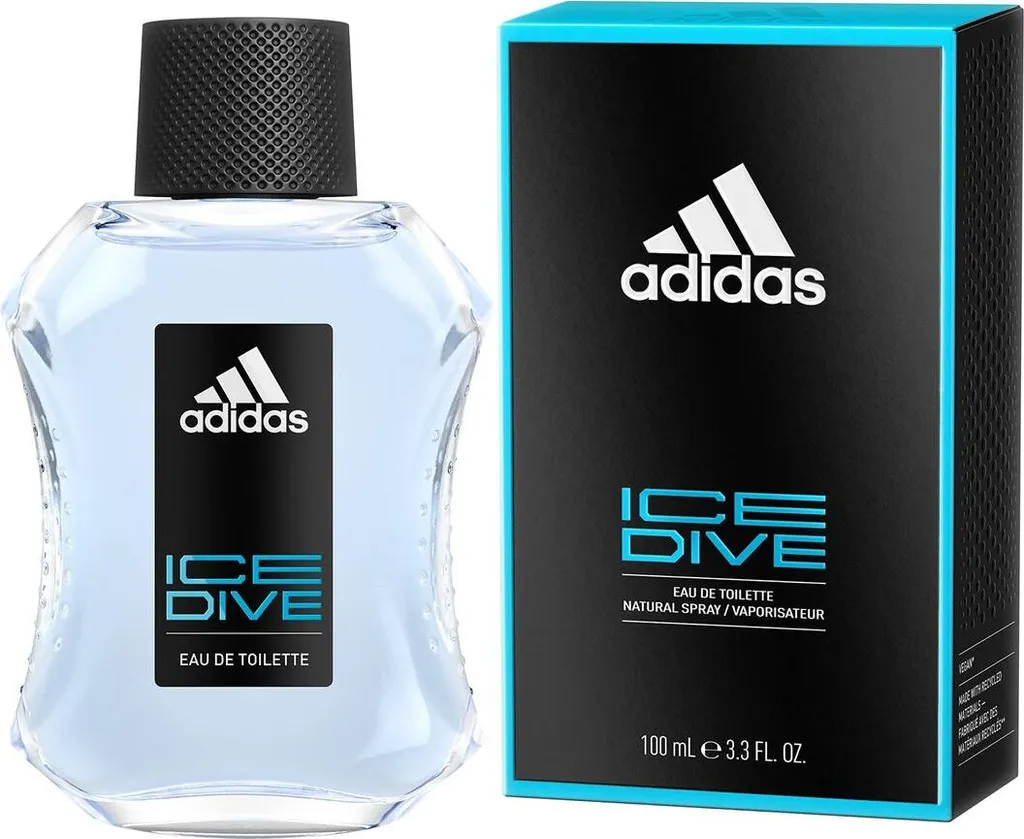 Parfum Homme Adidas Ice Dive 100ml Eau de Toilette Senteur Aromatique