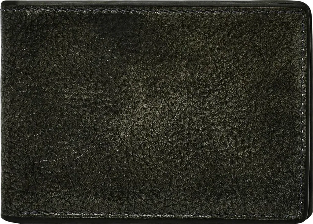 Fossil Steven Portafoglio Elegante in Pelle Verde Safari per Uomo