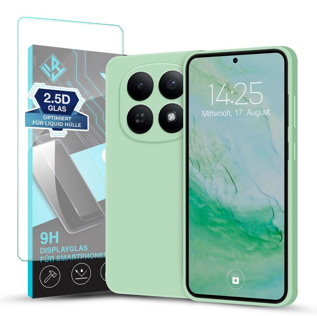 Hülle für Xiaomi Redmi Note 15 / 15 5G mit 9H Displayglas Produktbild 