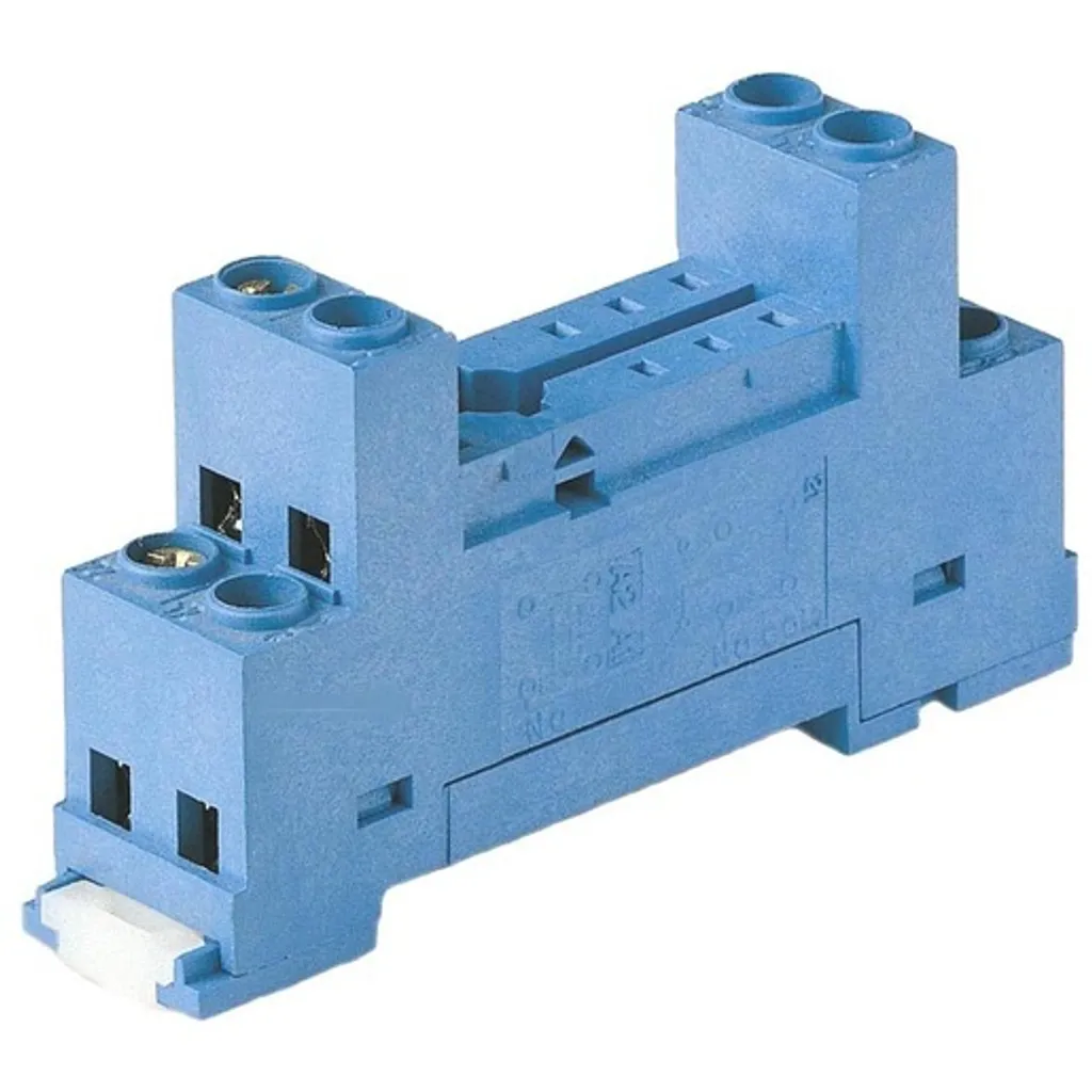 Presa a vite Finder 95.65 per Relè Serie 40 - Zoccolo 8 PIN Guida DIN