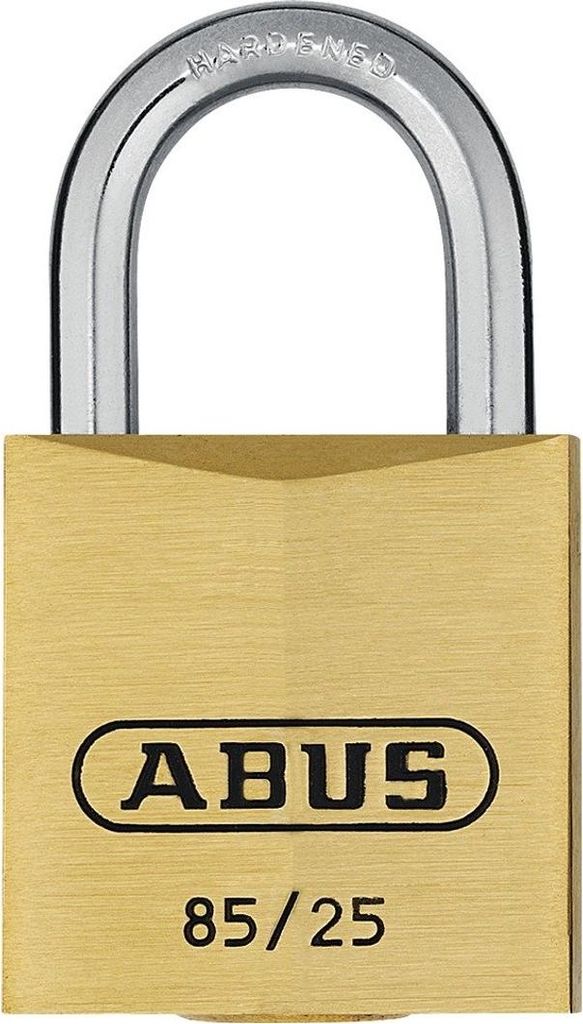 ABUS Vorhangschloss Messing 85/25 vs. Lock-Tag