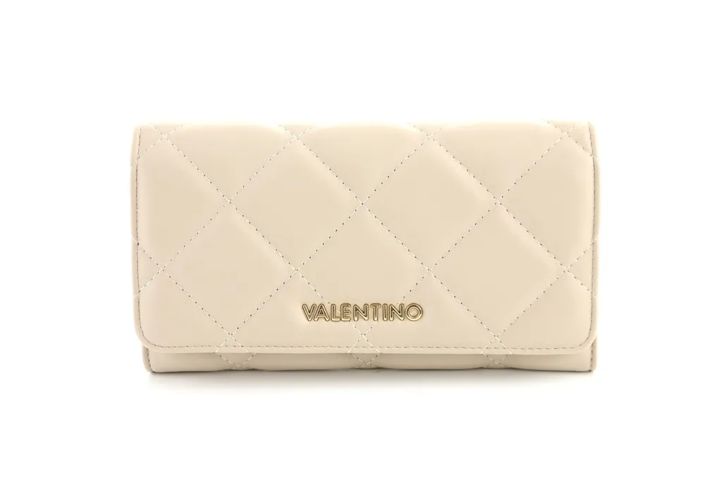 Portefeuille compact Valentino Ocarina beige, fini le sac encombré
