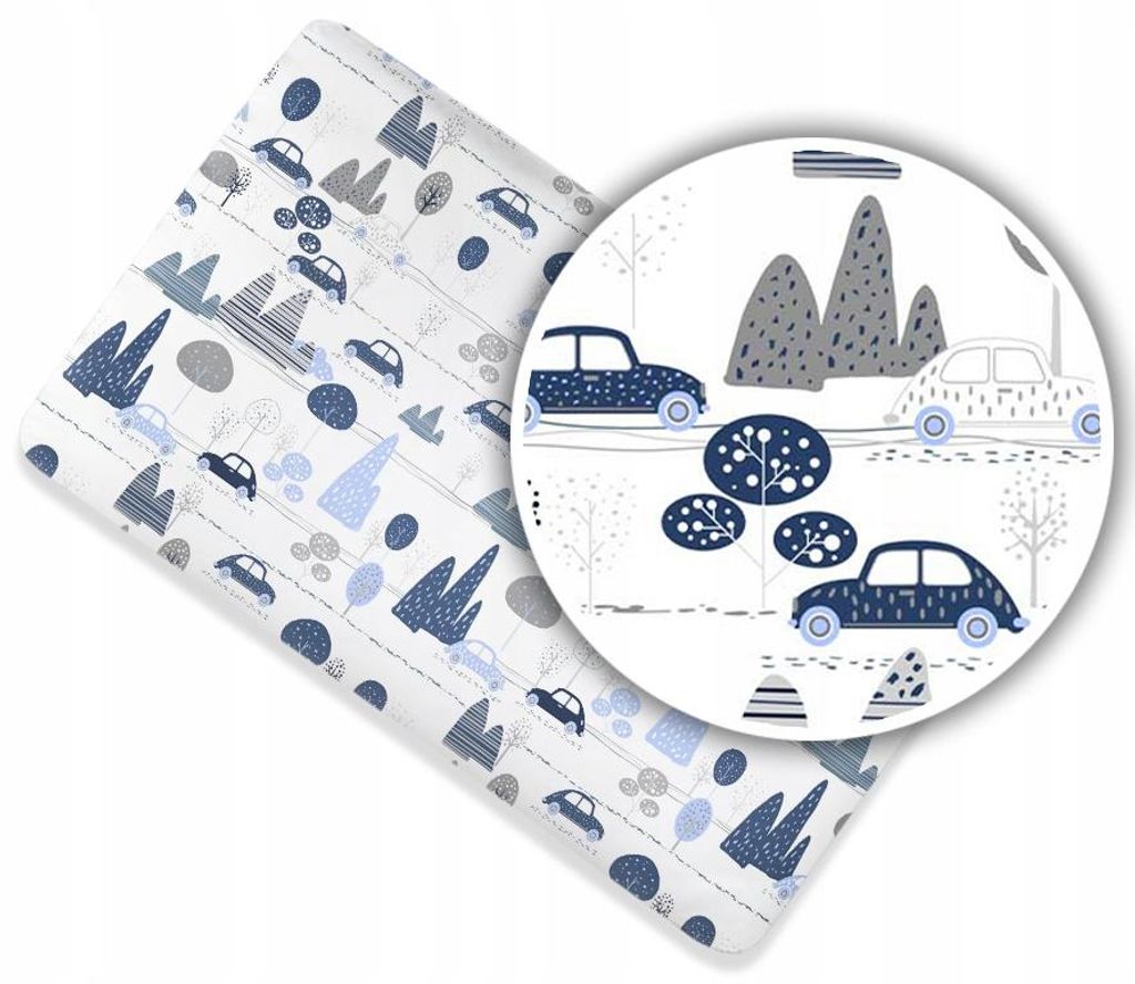 Spannbettlaken 80x160 cm für Kinderbett – 100% Baumwolle – Produktbild 