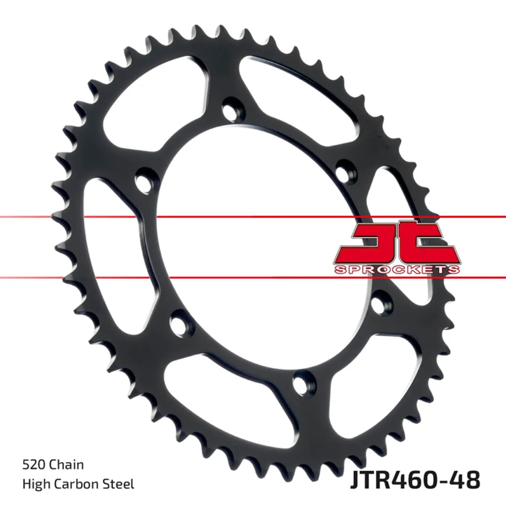 JT Sprockets Pignone Posteriore Acciaio C49: Durata Estrema per Moto
