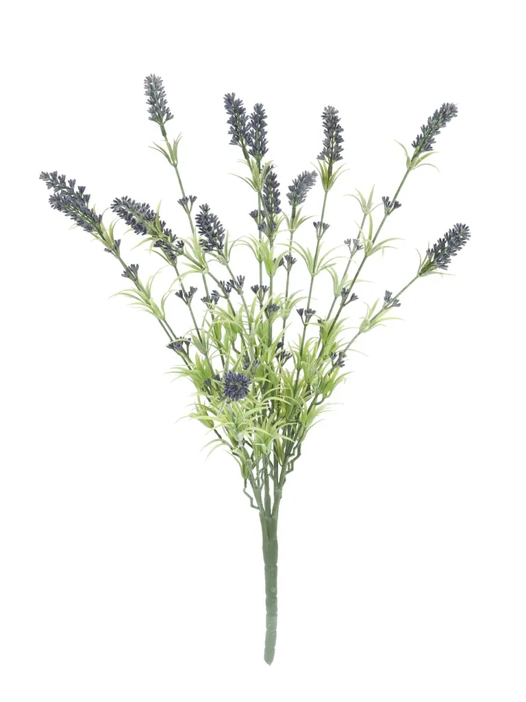 Plante artificielle lavande en buisson 61cm pour décoration intérieure