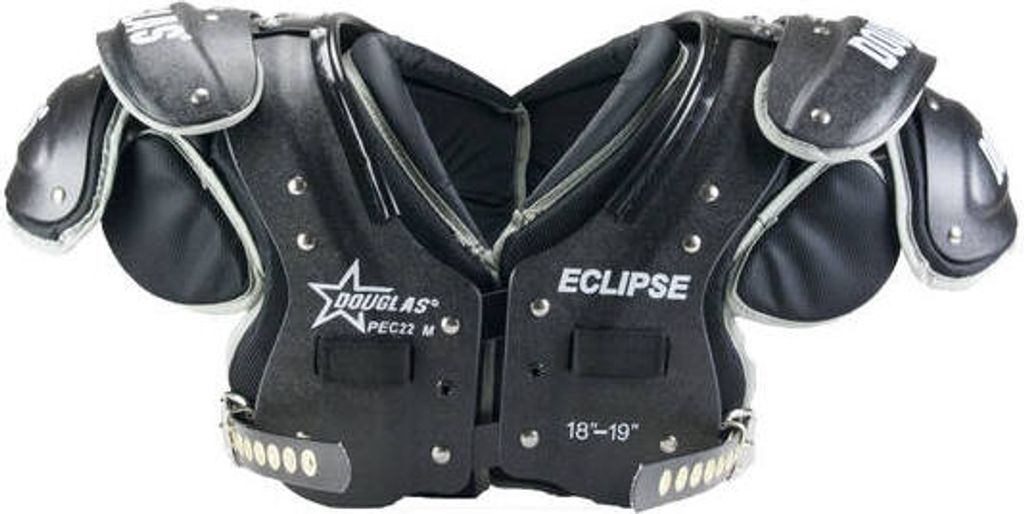 Douglas American Football Schulter Pads | Größe XS (Erwachsene/Varsity) QB / WR / RB / DB