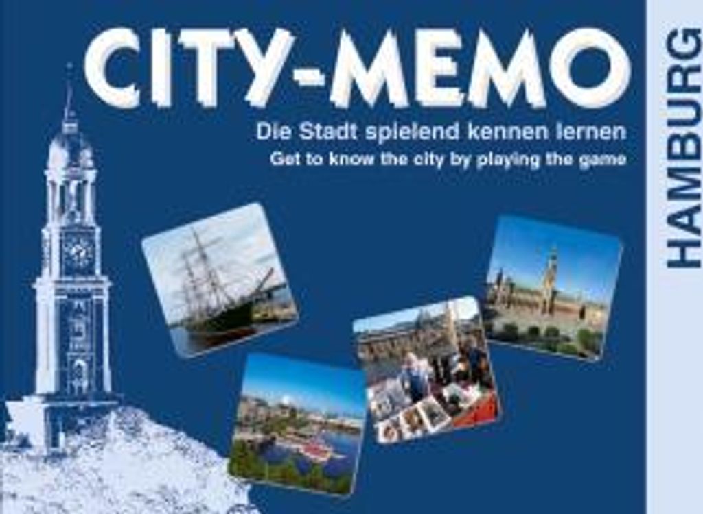 CITY-MEMO Hamburg Memory-Spiel mit Sehenswürdigkeiten der Stadt für die ganze Familie