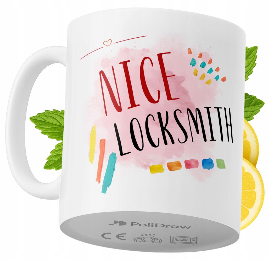Lustige Tasse für Schlüsseldienste - Kaffee- oder Teetasse mit witzigem Textdesign - ideal für Geburtstage, Namenstage, Feiertage und besondere ...
