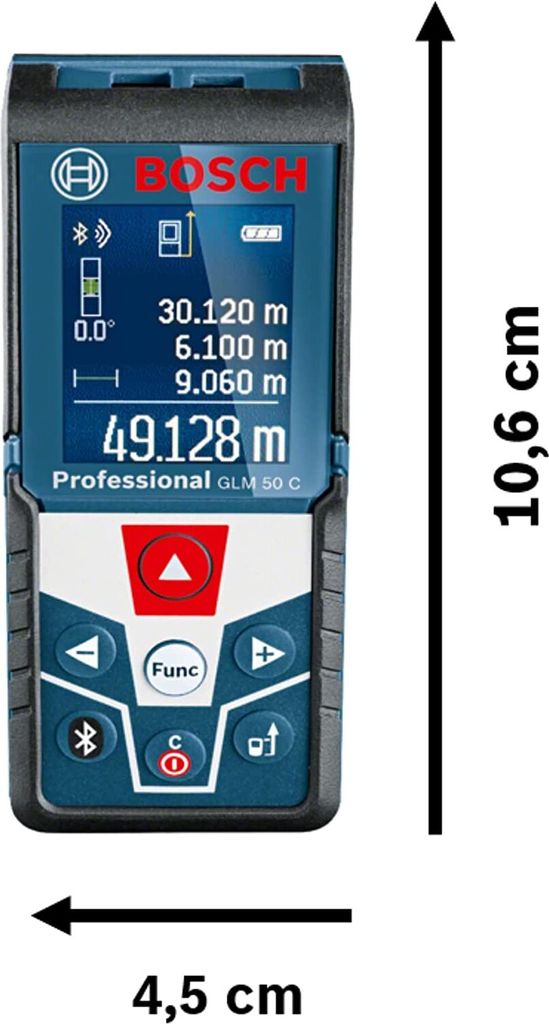Bosch GLM 50 C Professional Laser Entfernungsmesser Produktbild 9