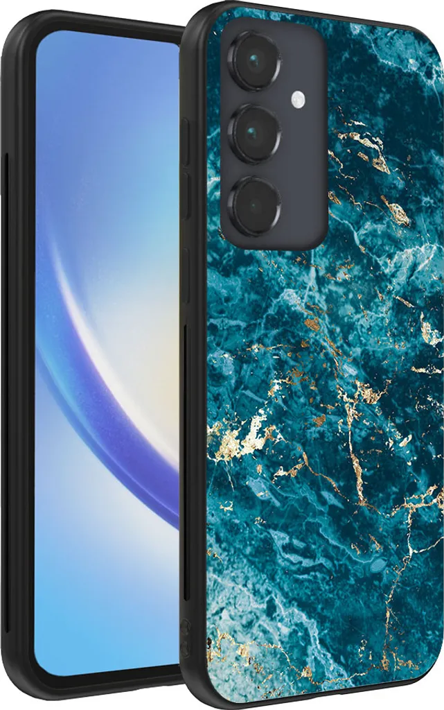 Offerta Cover Samsung A34 5G Marmo Blu - Smartphonica TPU Shockproof