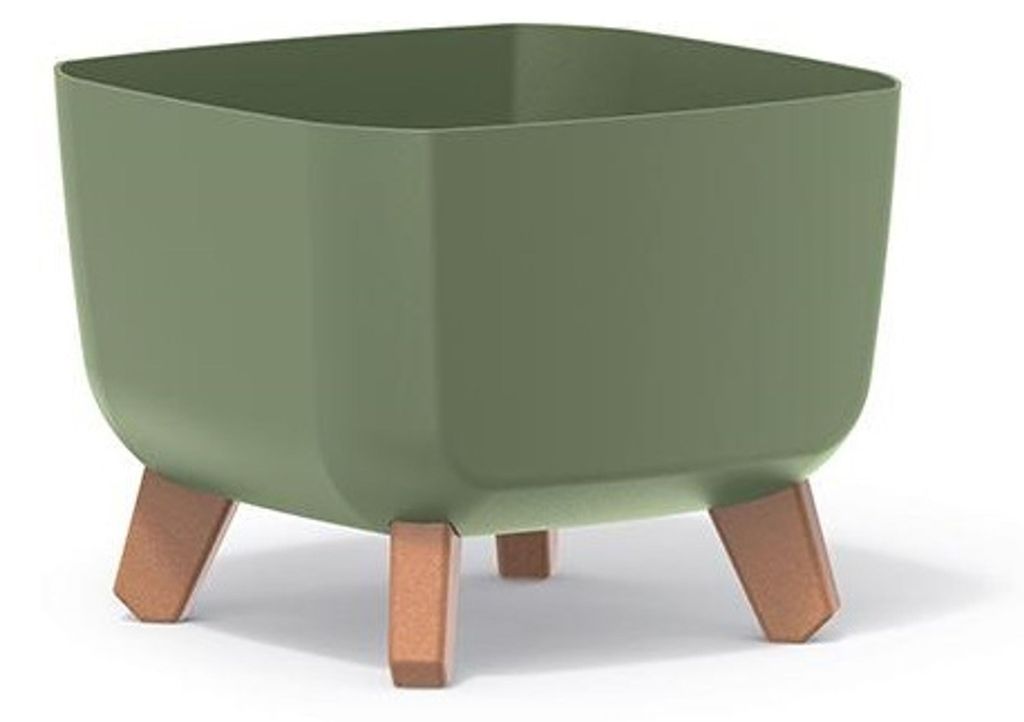 Kvetináč GRACIA SQUARE DGQL240 24cm zemito zelený Obrázok produktu 