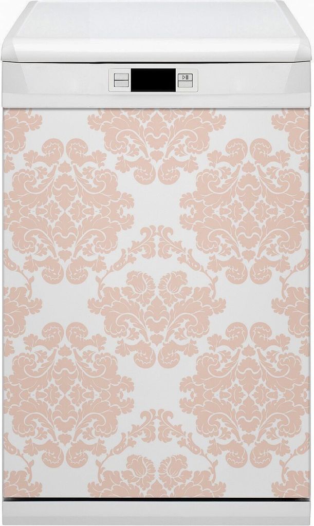 Küche Magnet für Spülmaschine Abwaschbar 45x80 cm Geschirrspüle - Blumenschmuck