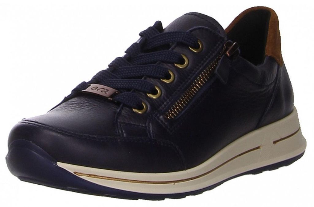 Ara Schnürhalbschuhe in blau, Gr. 9 Produktbild 