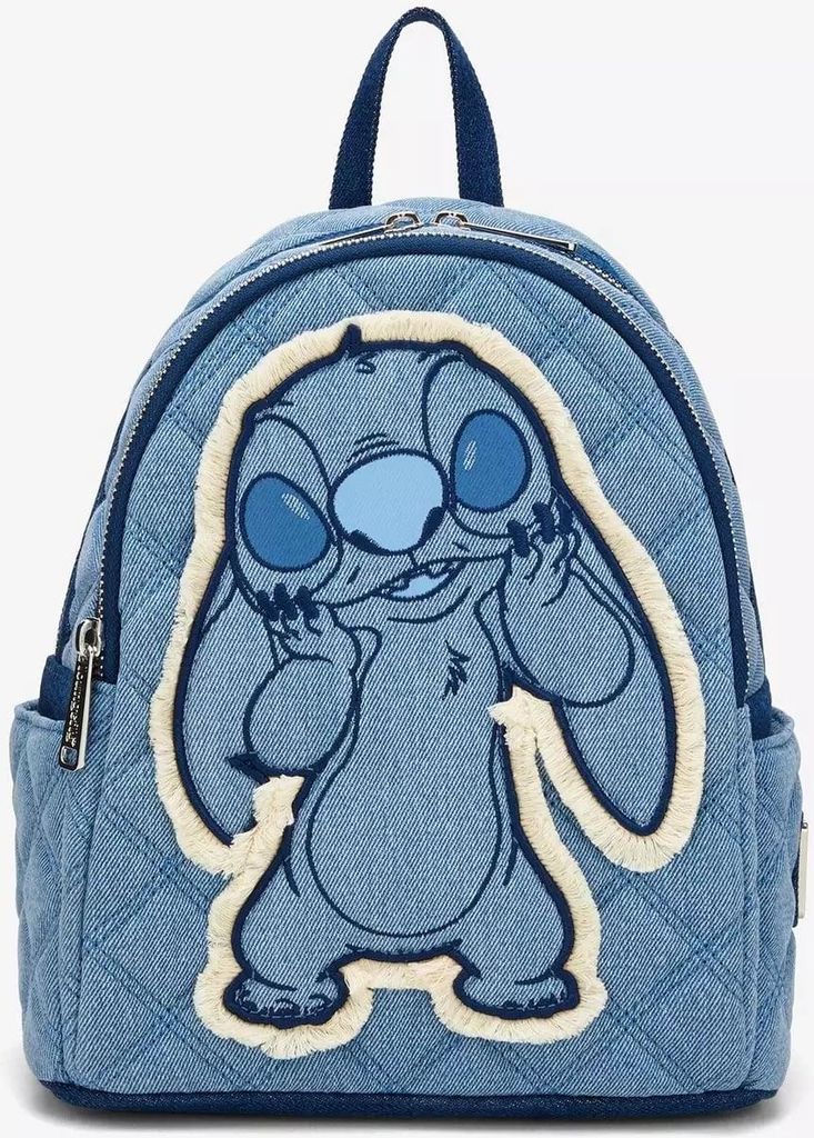 Disney - Stitch "Denim" - Mini Plecak Loungefly 'Exclusive'
