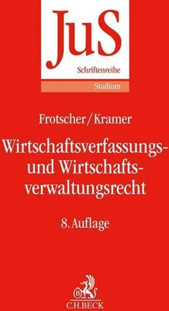Droit économique allemand - Guide complet Wirtschaftsverwaltungsrecht