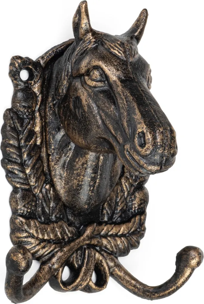 Decorazione Da Parete A Ferro Di Cavallo In Ghisa – Portafortuna Per Casa E Giardino, Dimensioni 10,9 X 11,8 Cm, Rustico E Resistente Alle Intemperie - 4