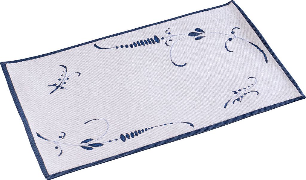 Villeroy & Boch 3590830040, Obdĺžnik, Modrá, Biela, Vzor, Obrázok produktu 