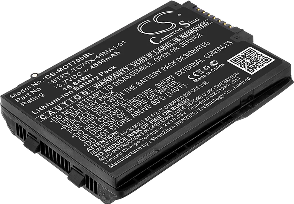 Batterie de Rechange Motorola TC700H TC700 TC700K Lithium-ion 4600mAh