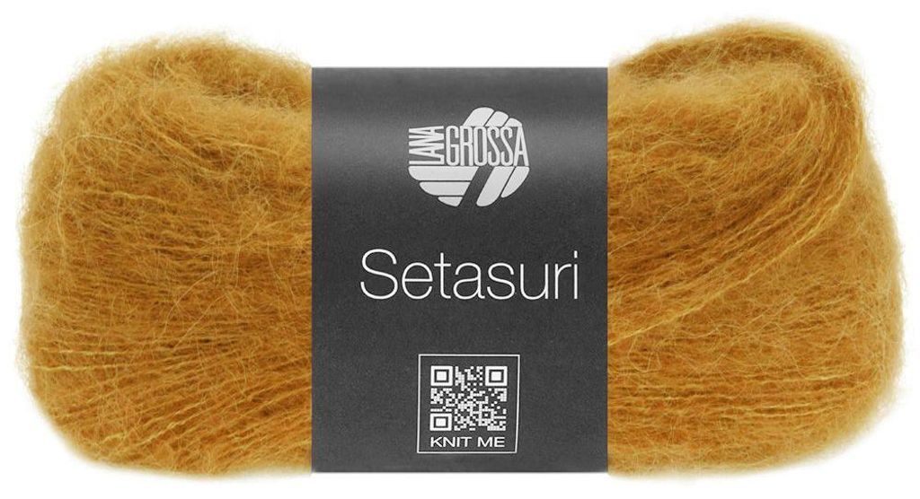 Lana Grossa Setasuri (Feines Lace-Garn), Farbe:050 - Zimt Produktbild 