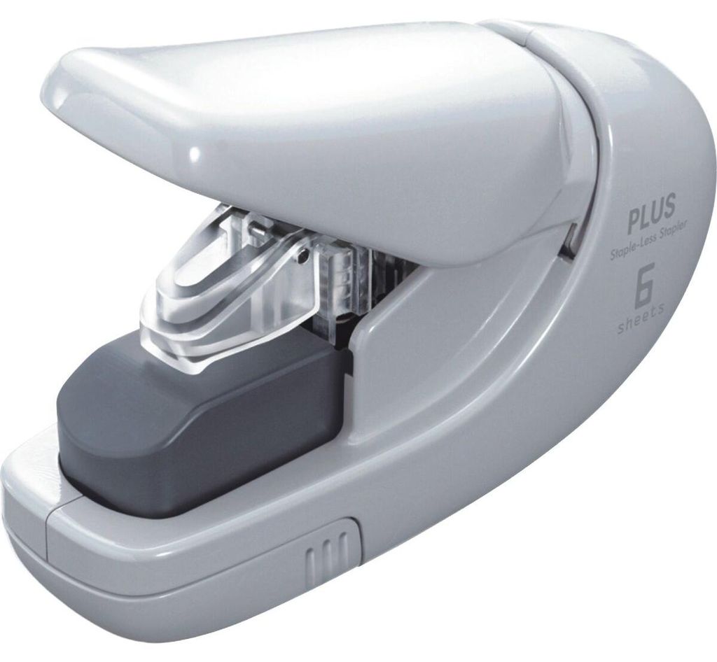 Plus Japan 31145 Agrafeuse sans agrafes - blanc, jusqu'à 5 Image du produit 