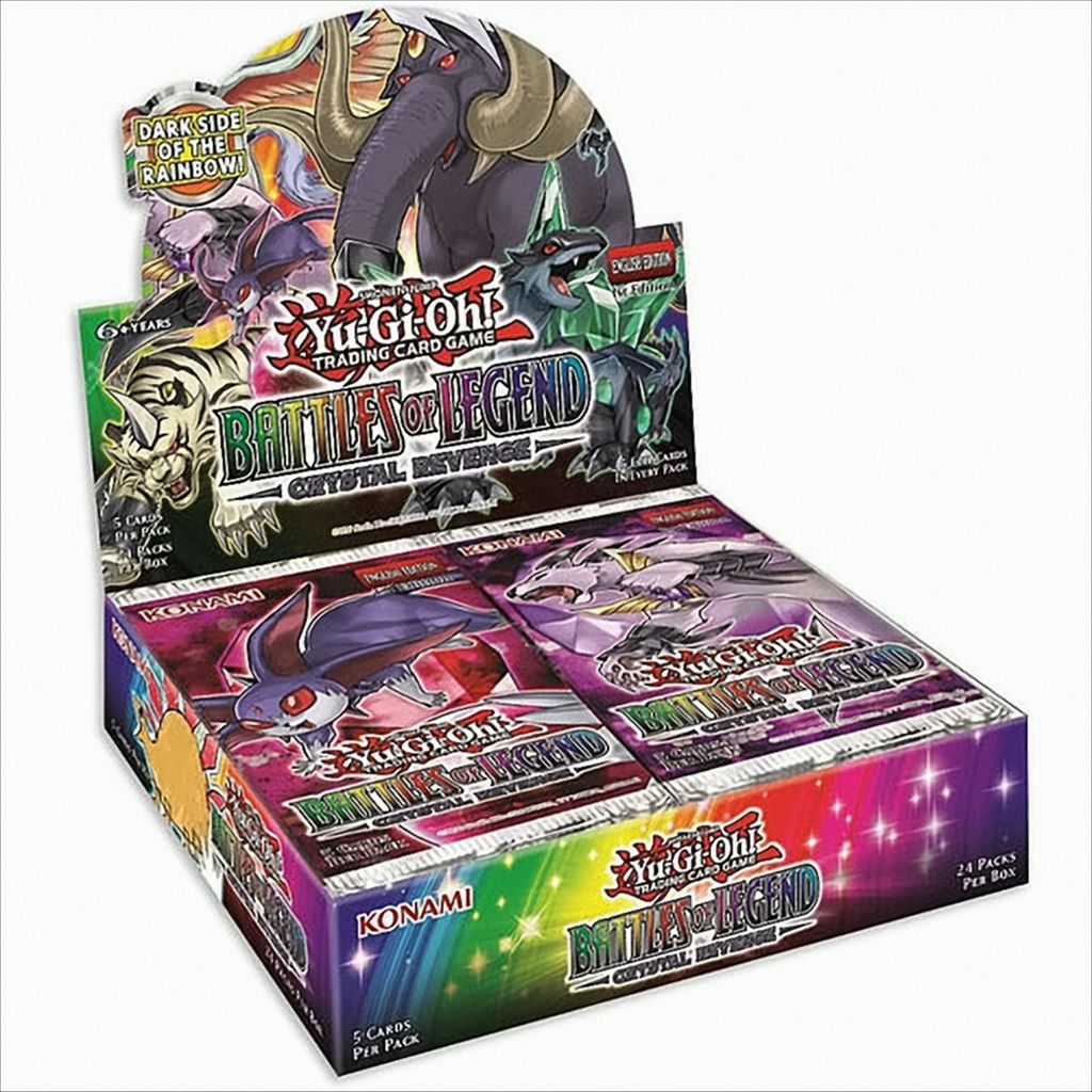 Yu-Gi-Oh! Crystal Revenge 24 Booster Display Deutsch