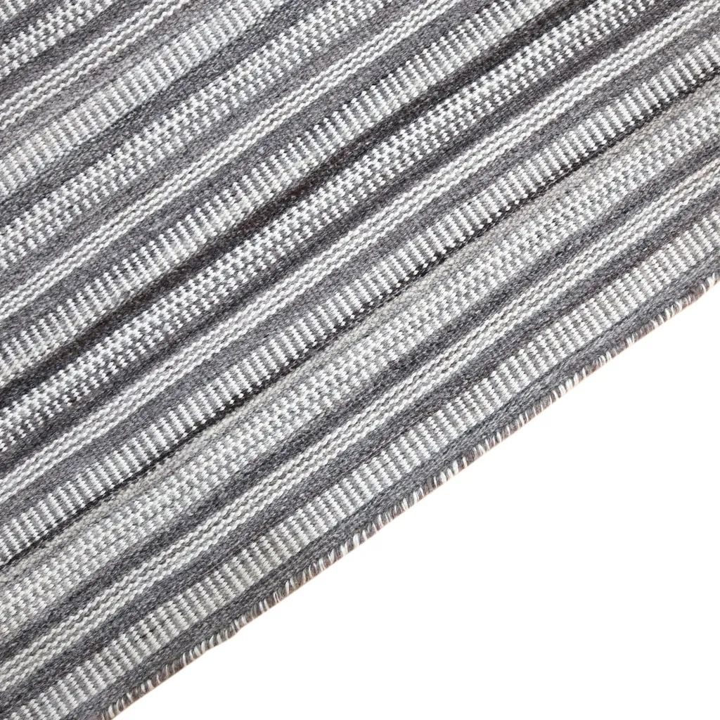 Grand tapis de jardin gris 200x290 cm AXI Java pour terrasse et balcon - 6