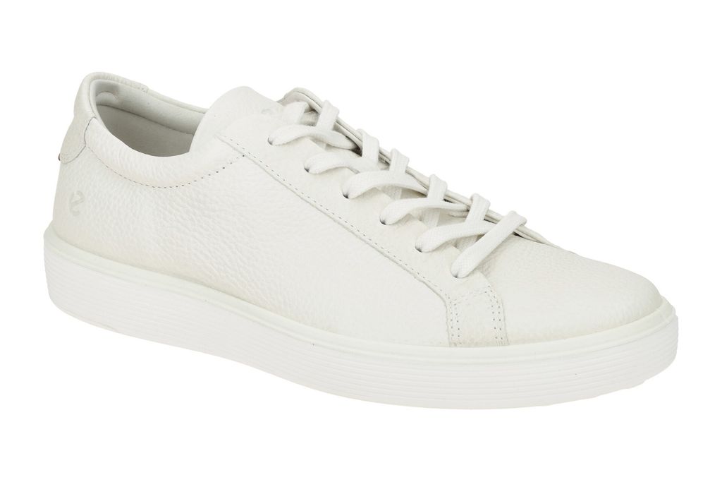 Ecco SOFT 60 Men`s Herrenschuhe - sportliche Halbschuhe - Schnürschuhe weiß