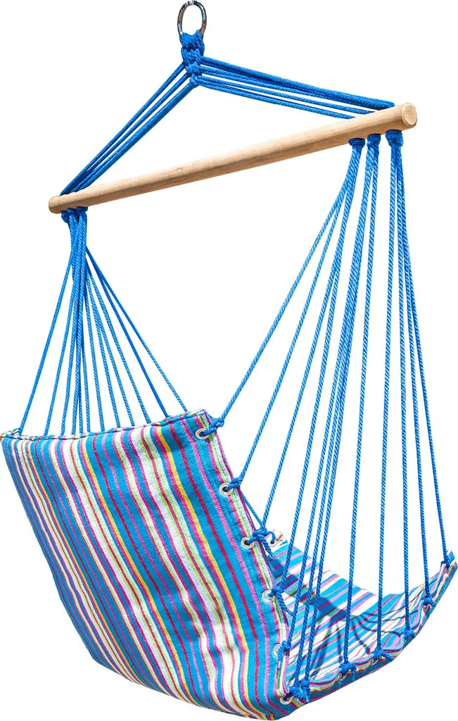 Sedia Pensile Zolta Verde 50x100 cm | Altalena da Giardino Portata 120kg - 12