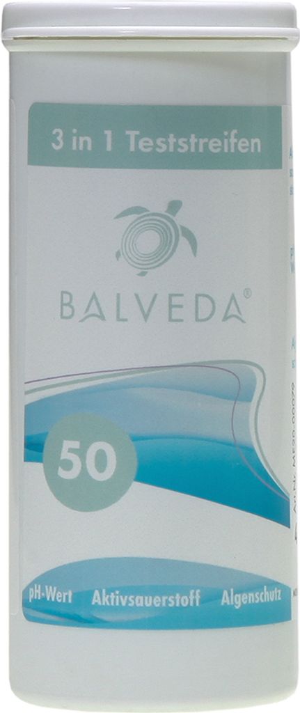 BALVEDA 3 in 1 Teststreifen Aktivsauerstoff, pH & Produktbild 