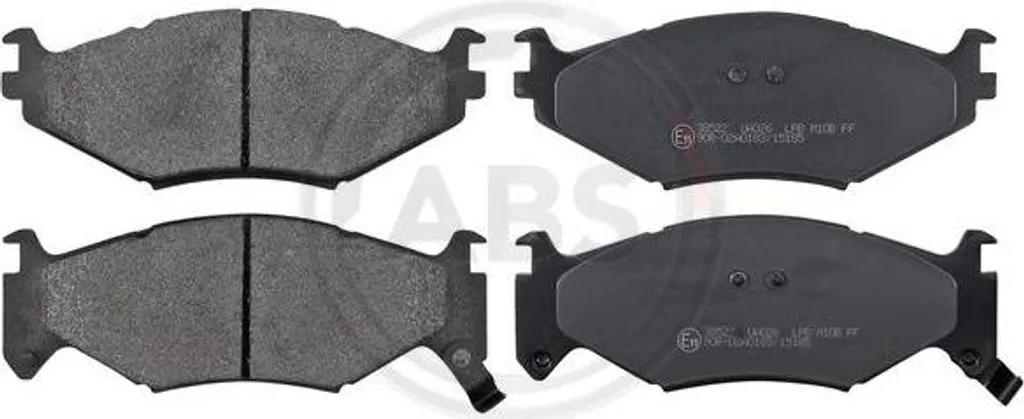 Plaquettes de frein A.B.S. 38522 pour Voyager et Le Baron - Réf OE 4423812