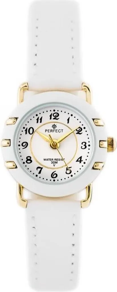 Montre Enfant LP033-03 Blanche Antichoc - Élégance et Solidité Garantie