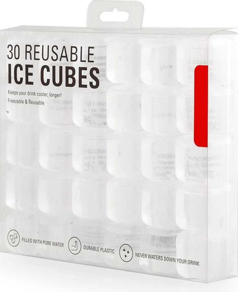 Set mit 30 wiederverwendbaren eiswürfeln Kooduu SYN-ICE-30