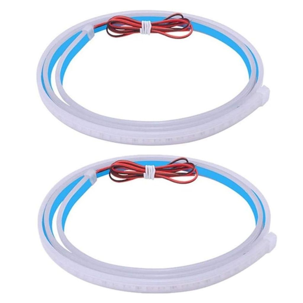 4er Set Auto LED Warnlicht Leiste, 12W Autotür LED Lichter, 120 cm Zusätzliche Autobeleuchtung - DYNAMICAR