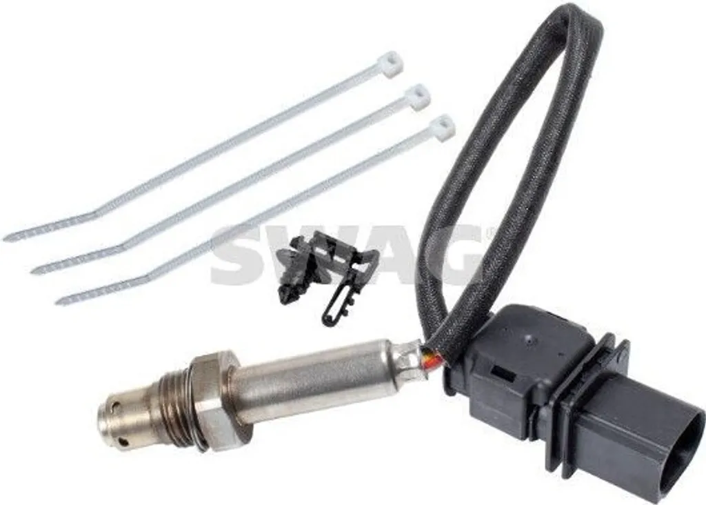 Capteur d'oxygène pré-catalyseur SWAG 300mm pour FORD FOCUS III