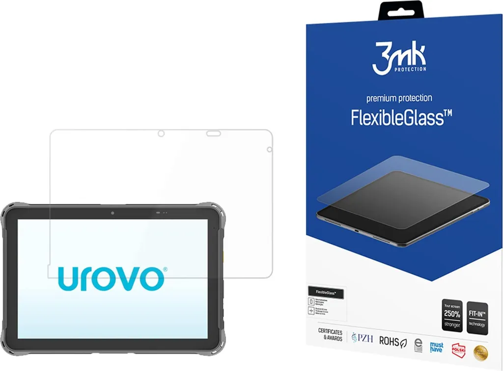 Urovo P8100P Pellicola Vetro Flessibile 3Mk - Protezione Schermo Industriale