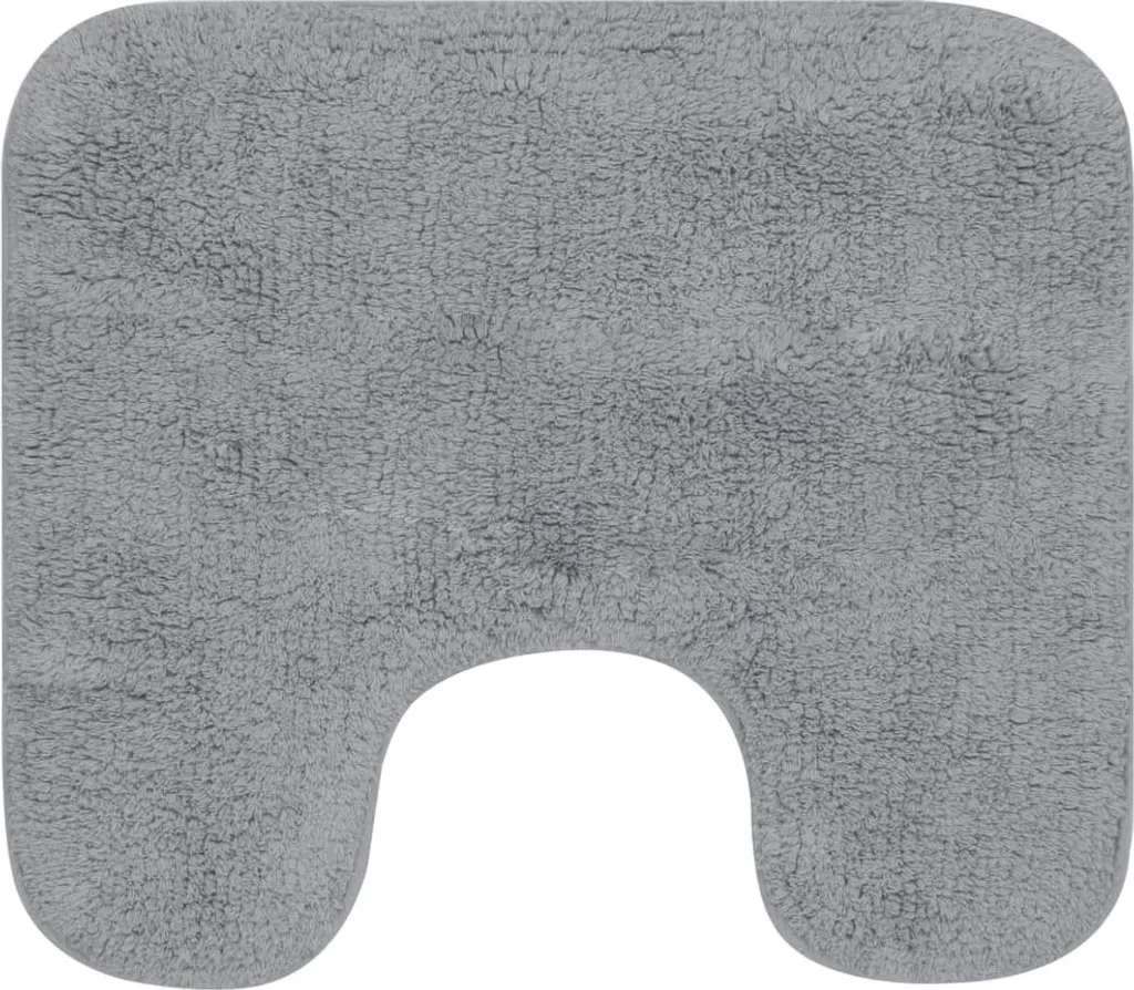Tris Tappetini Bagno Grigio The Living Store | Arredo e Funzione - 3